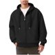 thumbnail image 2 of pstuiky camisetas de manga larga para hombre, Chaqueta con capucha y cremallera de manga larga de color liso para hombre, personalizada Tops de hombre xxl, 2 of 9