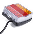 thumbnail image 2 of Riwesomey 1 par de luces traseras LED de 12V para remolque, camión, caravana, luz trasera, indicador de señal de giro, luz de freno, luz trasera de Vehículos, repuestos y accesorios Mis, 2 of 8