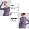 thumbnail image 3 of Camiseta Yoga Mujer TFixol Morada Pequeña, 3 of 8