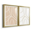 thumbnail image 2 of Wexford Home Clean Contour III Premium Framed Print, 18.5" x 24.5" - Ready to Hang, Gold (Set of 2), 2 of 9