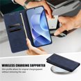 thumbnail image 6 of Case for Motorola Moto G Play 5G 2026 6.7-inch Wallet,Magnetic Closure,Card Slots,Cash Slot Flip Folio Protective Phone Case,Dark blue,For Moto G Play 5G 2026, 6 of 9