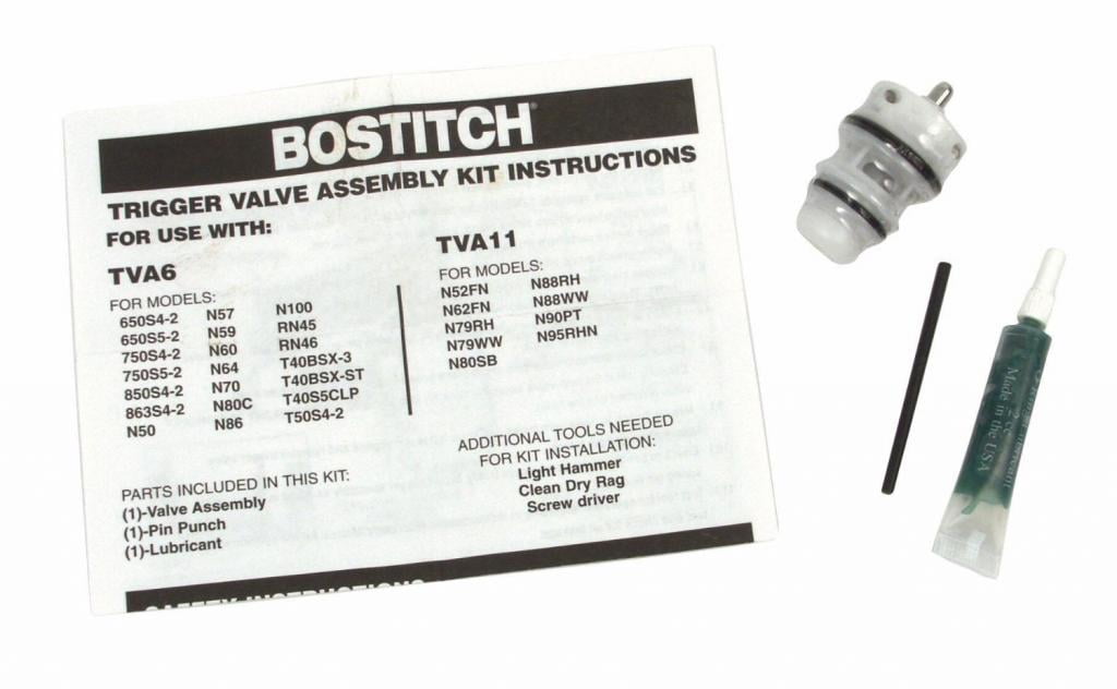 Bostitch 2 Pack Of Genuine OEM Replacement Head Valve Kits # 9R195466-2PK 