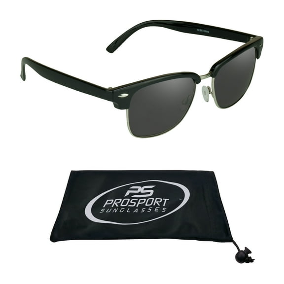 proSPORT Classic Reading Sunglasses Round Horn Rimmed Men & Women - NOT BIFOCAL