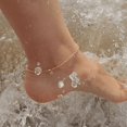 thumbnail image 3 of 10K Yellow Gold Italian Rope 2.6mm Anklet, 3 of 5