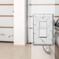 thumbnail image 3 of Amerelle Diamond Plate Single Rocker Stamped Aluminum Wallplate, 3 of 3