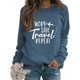 thumbnail image 2 of Gibobby Sudadera mujer Sudadera de otoño para mujer suéter de Halloween(Azul,XL), 2 of 4