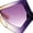 Purple Beige - Purple, variant on Womens Thick Plastic Bat Shape Tie Dye Color Retro Fashion Plastic Sunglasses Purple Beige - Purple