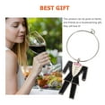 thumbnail image 4 of UPOUART Adorable Wine Glass Charms for Decor with Craftsmanship and Assorted Colors 6pcs, 4 of 8
