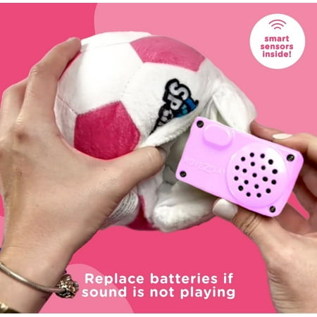 Move2Play, Hilariously Interactive Toy Soccer Ball with Music and Sound Effects, Ball for Toddlers, Birthday Gift for Boys and Girls 1, 2, 3  Years Old
