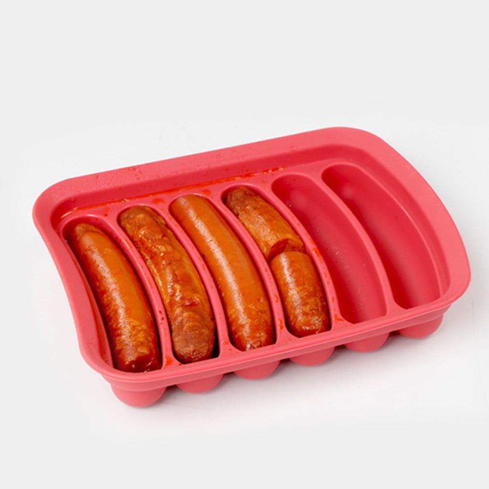 Details about   DIY Sausage Making Molds Silicone Burger Hot Dog Kitchen Maker Moulds Handmade 