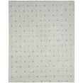 thumbnail image 2 of Nourison Casual 7'10" x 9'10" Light Grey Modern Indoor Rug, 2 of 8