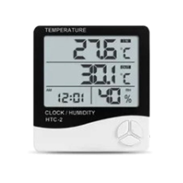 Termómetro higrómetro Digital, Monitor de temperatura y humedad del hogar con sonda externa impermeable para interiores y exteriores