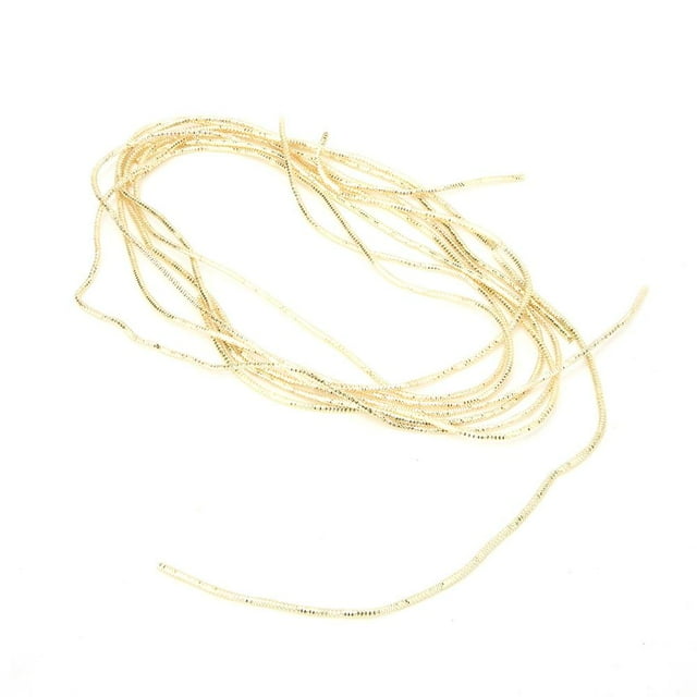 Herwey Copper Wire Sewing String,Stitch Thread,Embroidery Thread Copper Wire Sewing Stitching Gloss 1.5mm Dia. Manual DIY String