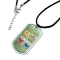 thumbnail image 2 of Sesame Street Vintage Comic Panels Military Dog Tag Pendant Necklace with Cord, 2 of 5