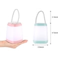 thumbnail image 3 of 1Pack LED Camping Light Portable LED Tent Lantern 3 Modes for Backpacking Camping Hiking Emergency Light Battery Powered Lamp for Outdoor and Indoor-Pink, 3 of 6