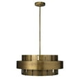 thumbnail image 6 of Jamie Young Co Orbit Modern Steel Metal/Acrylic Chandelier in Antique Brass, 6 of 8