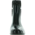 thumbnail image 3 of Coach Womens Rivington Knit Ankle Rain Boots Black 9 Medium (B,M), 3 of 3