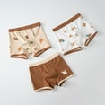 thumbnail image 3 of GYRATEDREAM Toddler Baby Boys Soft Cotton Underwear Kids Cartoon Print Breathable Comfy Boxer Briefs Undies Children Assorted Panties for 3-11 Years, 3 of 4