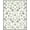 Beige, Pattern 2, variant on ODIKA 4'x6' Machine Washable Non-Slip Area Rug, Charming Floral in Grey High Traffic Rug, Beige, 109136
