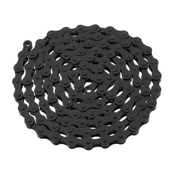 YBN S410 Bicycle Chain (1-Speed, 1/2 x 1/8-Inch, 112L), Black