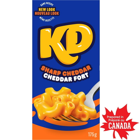 Kraft Dinner Sharp Cheddar Macaroni & Cheese, 175g