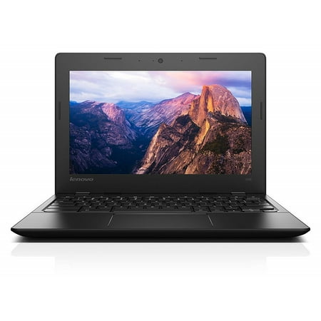 Used Lenovo Chromebook 100S 11.6" 2GB 16GB Intel Celeron N2840 X2 2.16GHz, Black (Used)