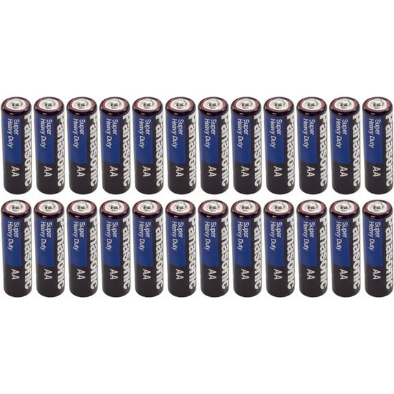 Panasonic Heavy Duty AA Batteries X 24
