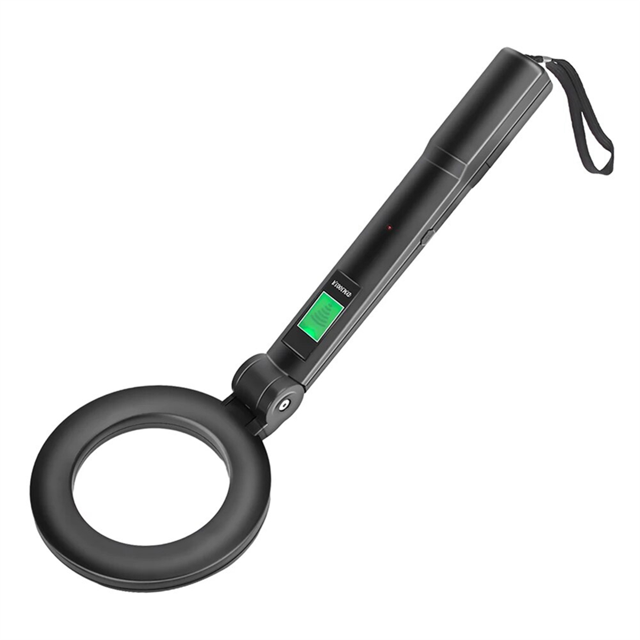 Détecteur LCD Professionnel en Métal Alarme de Précision Haute Sensibilité Scanner de Sécurité