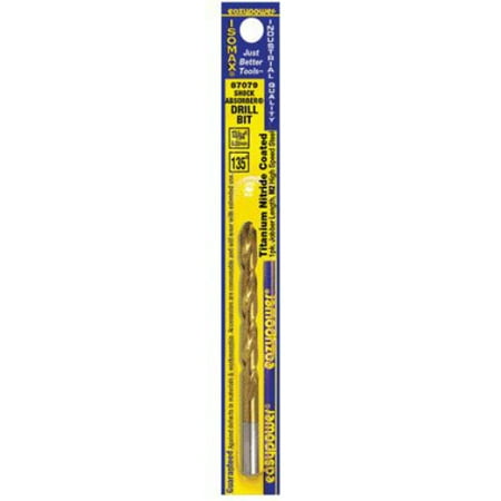 

Eazypower 87079 Titanium Split Point Jobber Length Drill Bit 13/64