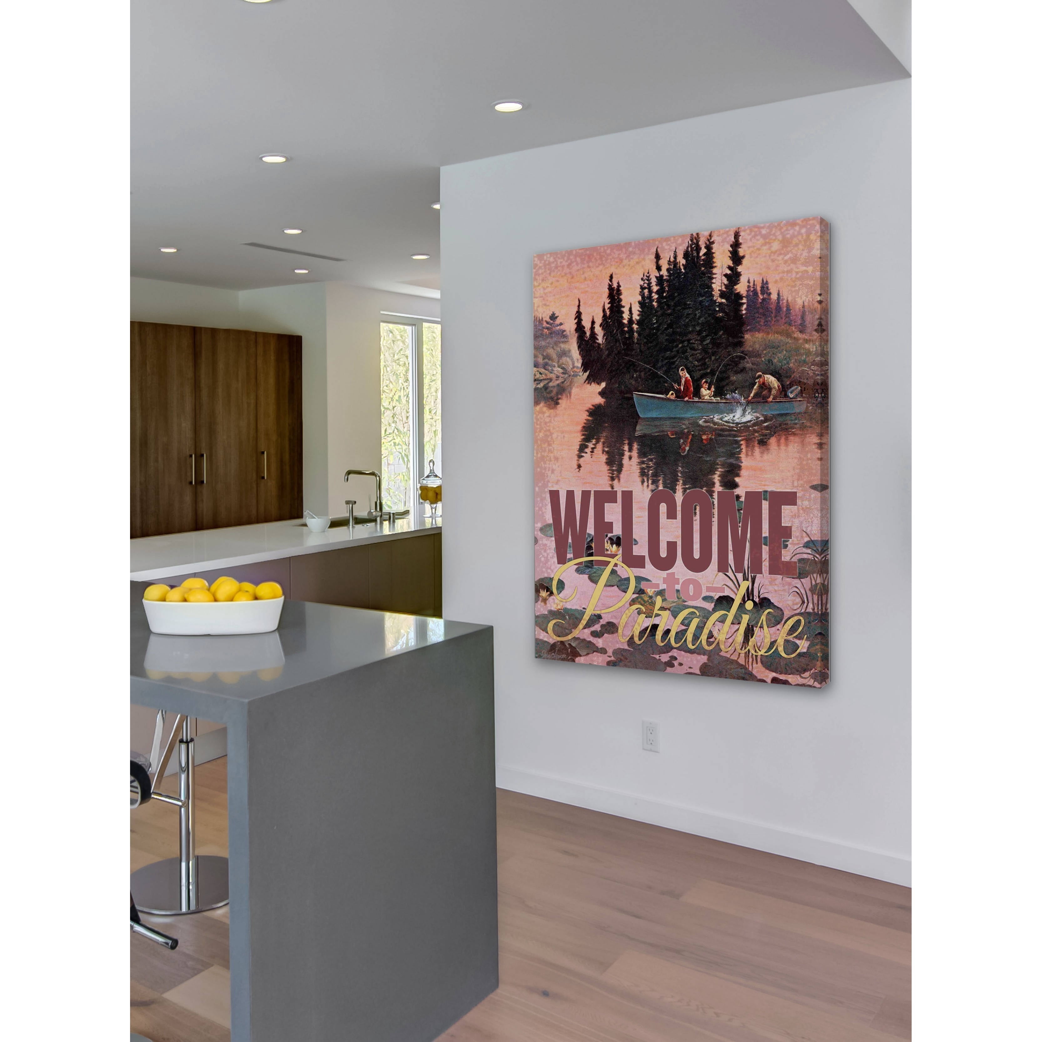 Marmont Hill A Fine Catch by Saturday Evening Post Painting Print on Canvas