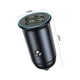 thumbnail image 3 of Cargador De Coche De 60 W, Doble Usb-c Pd Qc3.0, Adaptador De Carga Rápida Con Cuerpo Totalmente Metálico Para Protección Contra Sobrecalentamiento, Ajuste Compacto Al Ras Para Toma De, 3 of 8