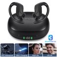 thumbnail image 4 of AOLIGEI Flame Solo Bluetooth Earbuds, ENC Noise Cancellation Microphone Bass + in Ear Wireless Earphones, Black, 4 of 11