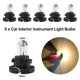 thumbnail image 3 of 5 Uds T4 Universal 12V Coche Auto Interior Instrumento Bombillas Lámparas Tablero, 3 of 7