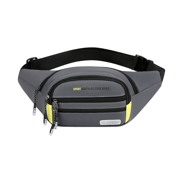 Bolso bandolera impermeable para hombre, mochila deportiva para exteriores, bolso de hombro ligero para viajes, mochila multiusos con puerto para auriculares para ir al trabajo.