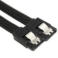 thumbnail image 4 of 3X 50CM SATA 3.0 III SATA3 7Pin Data Cable 6Gb/S SSD Cables HDD Hard Disk Data Cord Premium Version(Black), 4 of 4