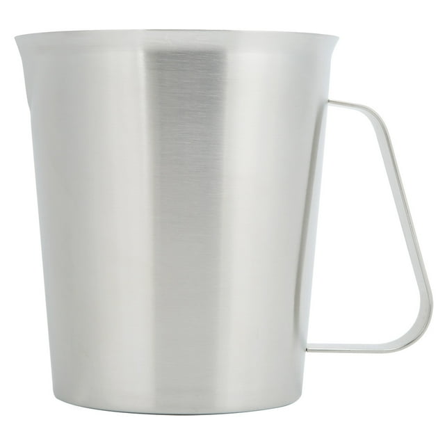 Eddwiin 1500ml Échelle de Mesure en Acier Inoxydable Tasse Cuisine Cuisson Outil