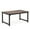 Brown, variant on Topcobe Simple Conference Table, Rectangular Meeting Table Computer Desk, Modern Furniture for Indoor, Rustic Brown