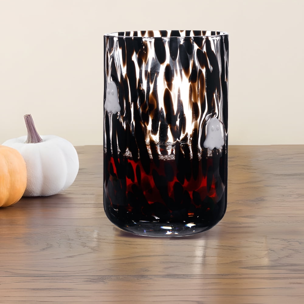 Way to Celebrate 16 fl oz Halloween Ghosts Charm Drinking Glass