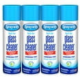 Sprayway Heavy Duty Foaming Glass Cleaner, AmmoniaFree, NonStreak, 4 pk./19 oz.