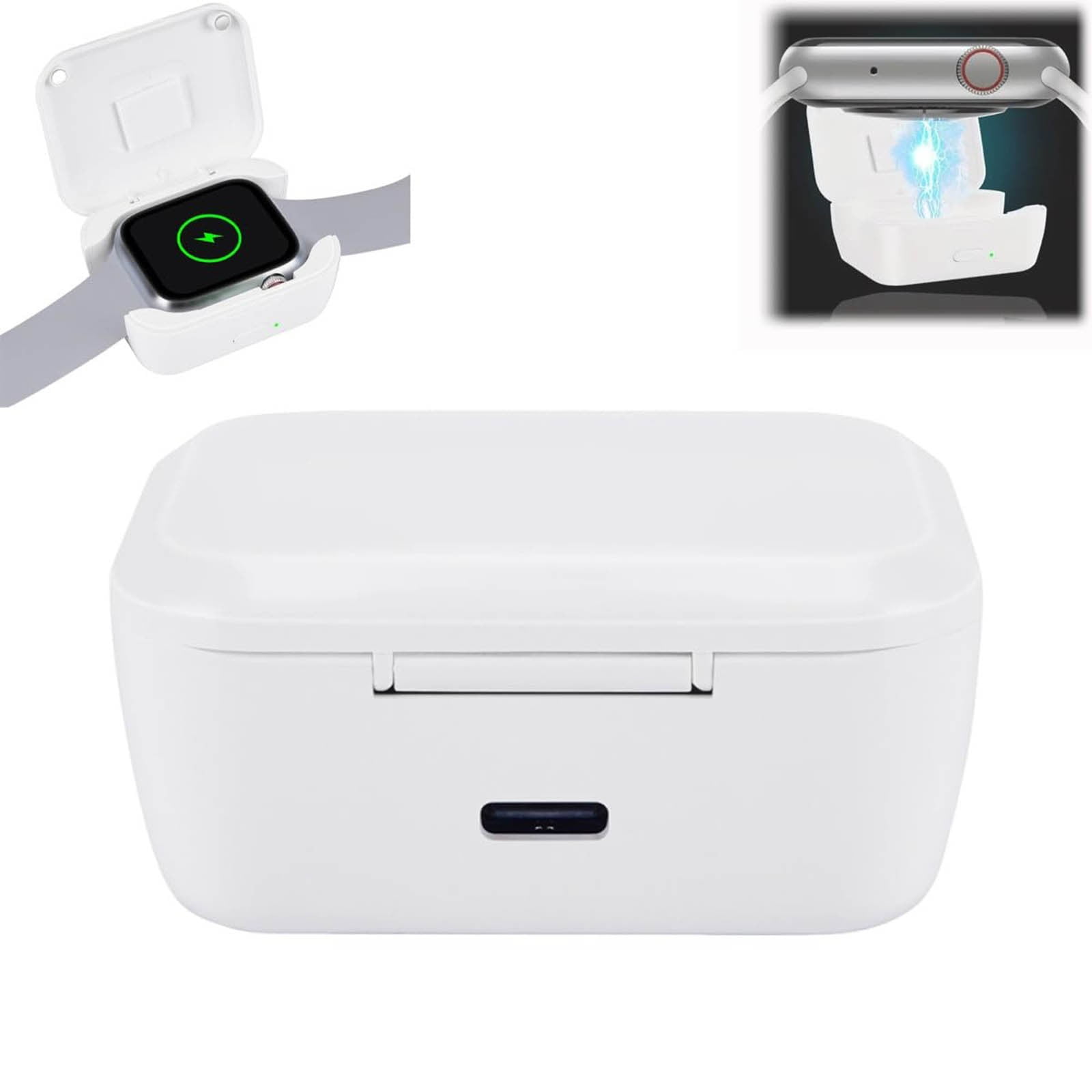 Portable Charger for Apple Watch Wireless Fast Charging Watch 1400mAh Power Bank Travel Charger