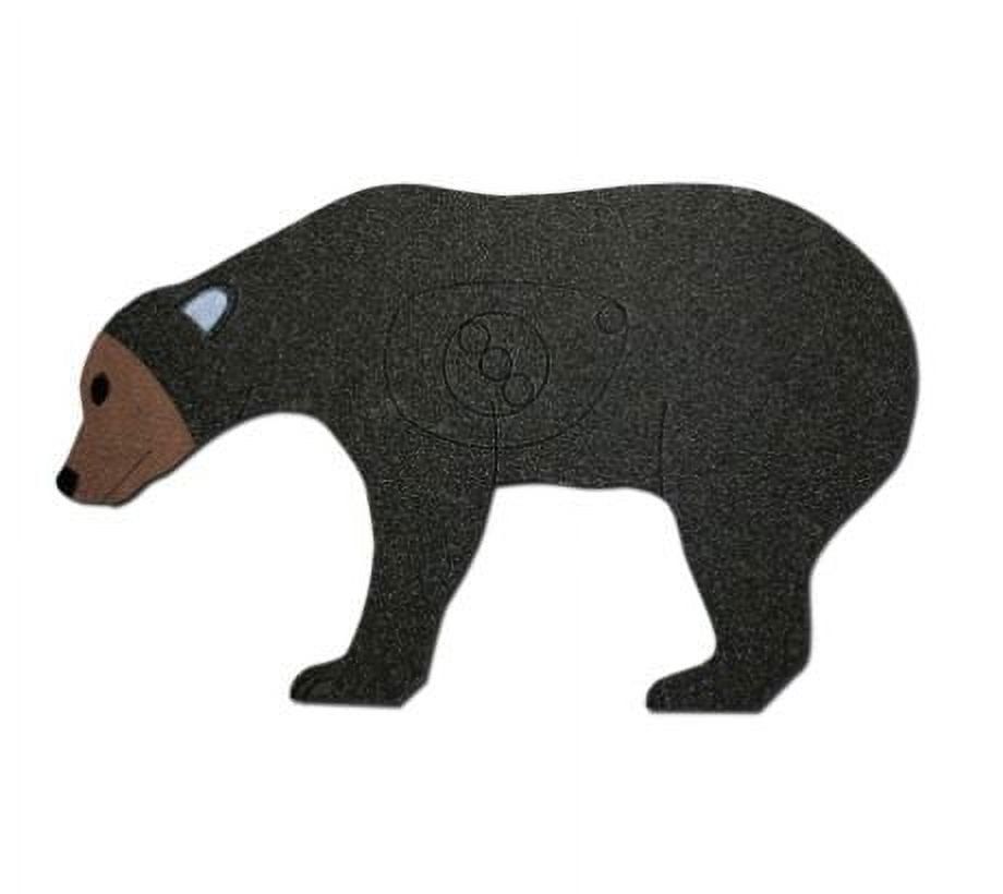 Oncore Targets Bear Self-Healing Archery Target, Medium, Black/Brown