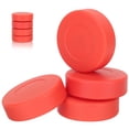 thumbnail image 1 of LABELEPH 4 Pcs Palets de Hockey Noirs Rouges pour Athlètes, Utilisation Intérieure et Extérieure, 1 of 5