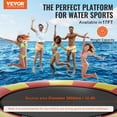 thumbnail image 2 of VEVOR 17ft Inflatable Water Trampoline Swim Platform Bounce for Pool Lake Toy, 2 of 9