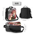 thumbnail image 2 of My Hero Academia Lunch Bag Anime Lunch Tote Bag Reusable Insulated Lunch Box Portable Lunch Bento Box For College Work Office Picnic 10.5*8*4.5 Inch, 2 of 8