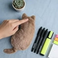 thumbnail image 3 of Upgraded Cats Coin Purse Wallet With Zipper Plushs Stationery Pencil Case Multifunctional Storage Makeup Brush Storage S, 3 of 6