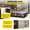 BENTISM DIY Murphy Bed Hardware Kit Vertical Mounting Wall Bed Springs