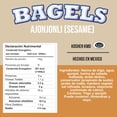 thumbnail image 5 of Canadian Bagels Ajonjolí 6pz 800gr | Pan Artesanal Con  Ajonjolí  | Listos Para Comer |  Pan Bagel Fresco, 5 of 5
