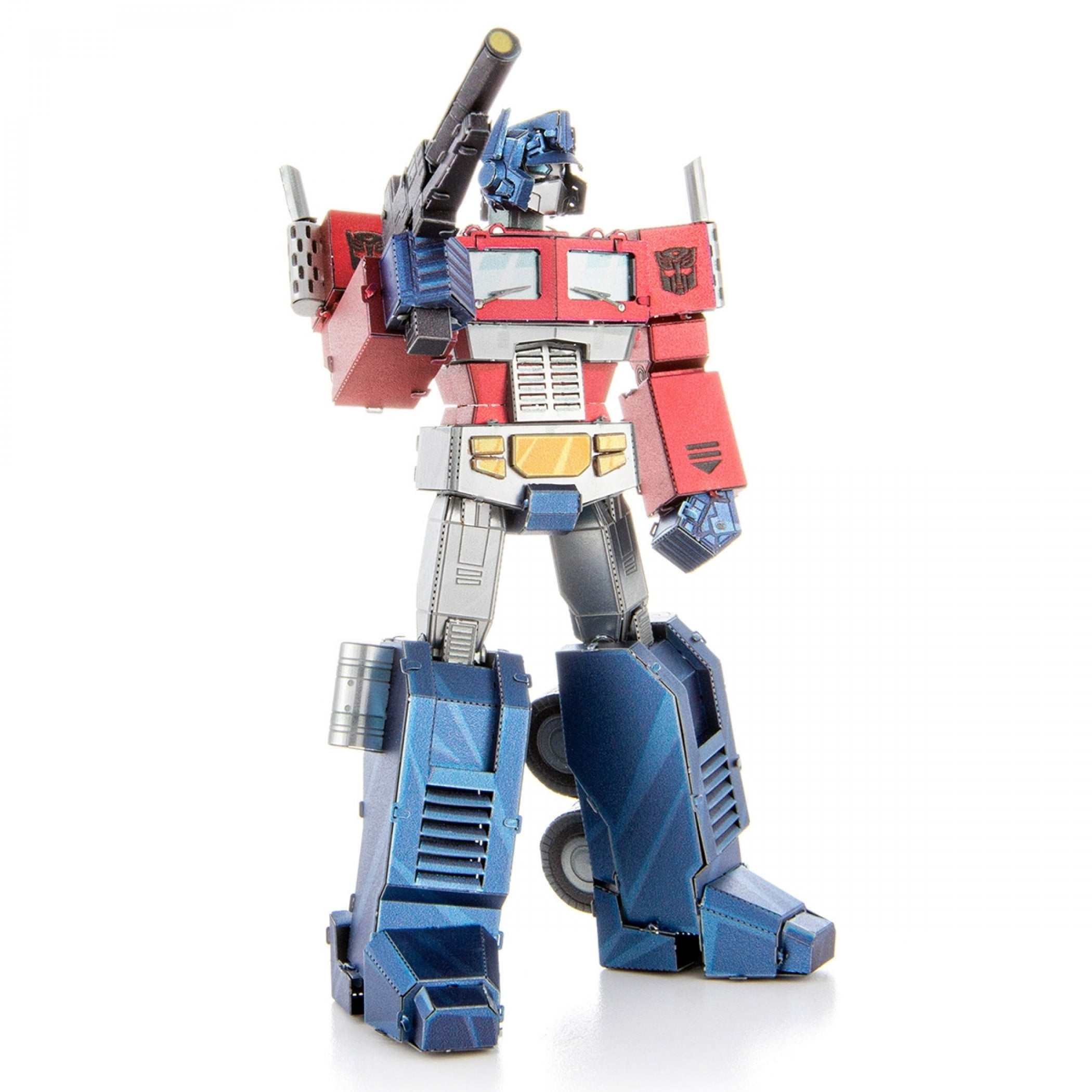 Metal Earth Transformers Optimus Prime Color 3D Metal Model + Tweezers  24692 - Toysheik