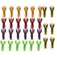 thumbnail image 3 of Fishing Baits,30PCS PVC Five Colours Crawfish Fishing Lures Crawfish Fishing Baits Compact and Lightweight, 3 of 8