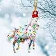 thumbnail image 5 of Niusricy Christmas Tree Ornament, Acrylic Animal Ornament Christmas Hanging Ornament Portable Seasonal Decor Holiday Gift, 5 of 5